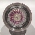 Rare Antique Old English Art Glass Paperweight Concentric Millefiori