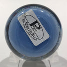 Vintage Peter Mcdougall Art Glass Paperweight Closepack on Blue