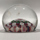 Antique Baccarat Miniature Art Glass Paperweight Complex Concentric Millefiori