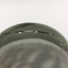 Old Chinese Painted White Ground Art Glass Paperweight Pirate Clipper Ship