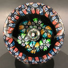 Vintage Caithness William Manson Art Glass Paperweight Millefiori Reflections