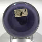 Vintage Perthshire Lampworked Flower Art Glass Paperweight LE 1974B