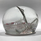 Damaged Antique New England Glass Co. Paperweight Millefiori Lattice Basket