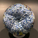 Antique Bohemian Art Glass Paperweight Millefiori Scramble Aladdin's Cave