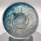 Vintage Caithness Art Glass Paperweight Modern Scottish Design “Splashdown"