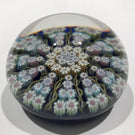 Vintage Perthshire Art Glass Paperweight 11 Twists & Millefiori PP2