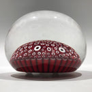 Saint Louis Art Glass Paperweight Closepack Millefiori Carpet Ground 2007 LE