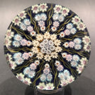 Vintage Perthshire Art Glass Paperweight 11 Twists & Millefiori PP2