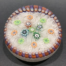 Vintage Perthshire Art Glass Paperweight Spaced Silhouette Millefiori PP11