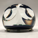 Modern Saint Louis Art Glass Paperweight Lampworked Fleurs de Pommier 1995 LE