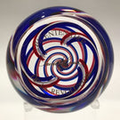 Saint Louis Art Glass Millefiori Crown Paperweight Bicentenaire De La Revolution