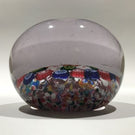 Rare Antique Bohemian/Silesian Art Glass Paperweight Complex  Millefiori