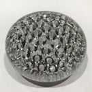 Antique Boston & Sandwich Art Glass Paperweight Honey Comb Control Bubbles