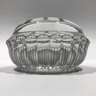 Rare Antique Baccarat Art Glass Paperweight Pressed Molded Bee
