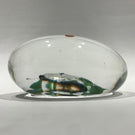 Vintage American Wetzel? Art Glass Paperweight Lampwork Cherries With Flower