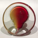 Antique New England Glass Co. NEGC Art Glass Paperweight Pear