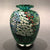 Signed Peter Raos Art Glass Paperweight Millefiori Bud Vase Monet Spring Garden