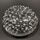 Antique Boston & Sandwich Art Glass Paperweight Honey Comb Control Bubbles