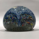 Antique Bohemian Art Glass Paperweight Millefiori Scramble Aladdin's Cave