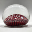 Saint Louis Art Glass Paperweight Closepack Millefiori Carpet Ground 2007 LE