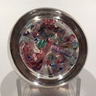Antique New England Glass Co. NEGC Millefiori Scramble Art Glass Paperweight