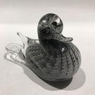 Rare Vintage Murano Handmade Art Glass Sfumato Sculpture Duck Figurine