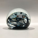 Signed Richard Ritter Art Glass Paperweight Millefiori & Fish Murrine