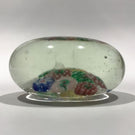 1930’s Chinese Art Glass Paperweight Complex Concentric Millefiori