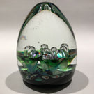 Vintage Ysart Caithness Art Glass Paperweight Millefiori Double Harlequin