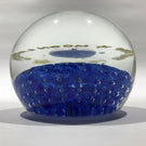 Vintage John Gentile Art Glass Frit Paperweight Moon Landing July 20, 1969