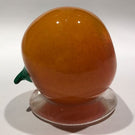 Vintage Unknown Maker Murano/NEGC? Art Glass Paperweight Tufted Peach