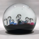 Vintage Caithness Paul Ysart Art Glass Paperweight Millefiori Single Harlequin