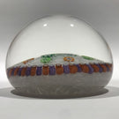 Vintage Perthshire Art Glass Paperweight Spaced Silhouette Millefiori PP11