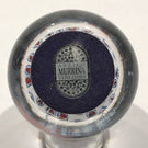 Vintage Antica Murrrina Art Glass Paperweight Closepack Murano Heart Millefiori