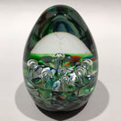Vintage Ysart Caithness Art Glass Paperweight Millefiori Double Harlequin