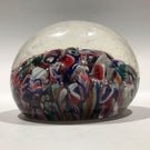 Antique New England Glass Co. NEGC Art Glass Paperweight Millefiori Scramble