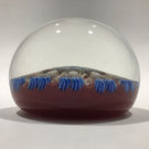 Vintage Perthshire 11 Spoke Art Glass Paperweight Millefiroir & Twists