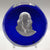 Baccarat Franklin Mint Art Glass Sulphide Paperweight Benjamin Franklin