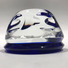Franklin Mint Cristal D Albert Art Glass Paperweight John Paul Jones Sulphide