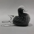 Rare Vintage Murano Handmade Art Glass Sfumato Sculpture Duck Figurine