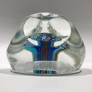 Vintage Murano Fratelli Toso Art Glass Paperweight Millefiori Mushroom & Torsade