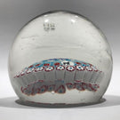 Vintage Murano Fratelli Toso Art Glass Paperweight Millefiori Horse Canes