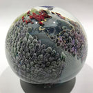 Mega 5” Josh Simpson Art Glass Paperweight Complex Inhabited Planet Sculpture