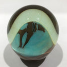 Signed Richard Ritter Art Glass Paperweight Millefiori & Fish Murrine