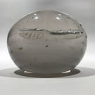 Antique New England Glass Co. Art Glass Paperweight Lajos Kossuth Sulphide