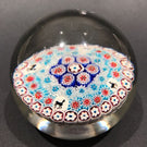 Vintage Murano Fratelli Toso Art Glass Paperweight Millefiori Horse Canes