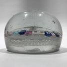 Antique New England Glass Co. NEGC Paperweight Complex Millefiori On Basket