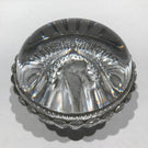Rare Antique Baccarat Art Glass Paperweight Pressed Molded Bee