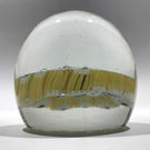 Large Vintage Murano Art Glass Paperweight Colorful Concentric Millefiori