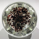 Rare Vintage Murano Faceted Swan Sulphide Art Glass Paperweight